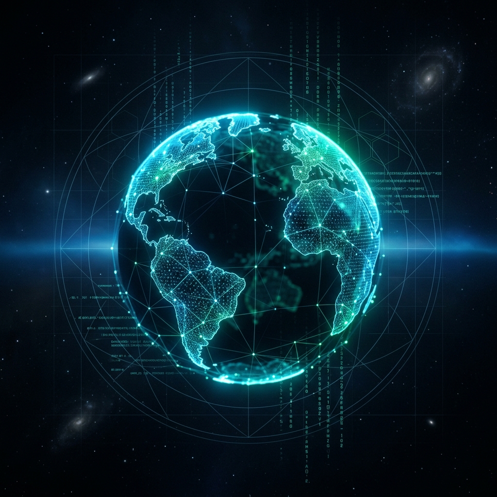 OSSDex Holographic Network Globe Visual